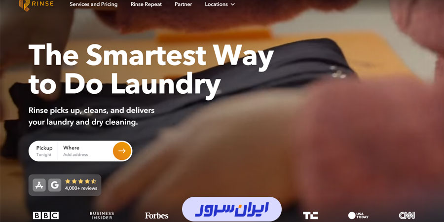 نمونه سایت های خدماتی 