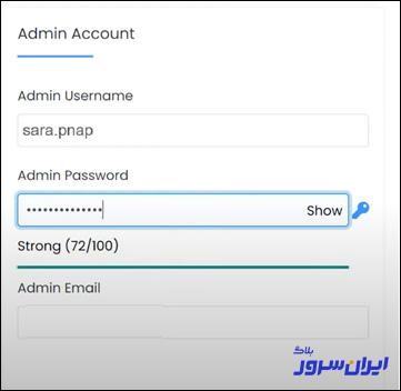 تنظیمات اکانت خود