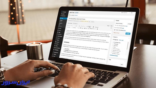 فارسی سازی قالب وردپرس - ایران سرور
