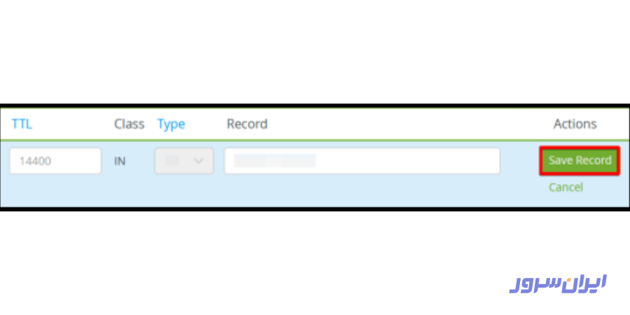 تغییر مقدار TTL
