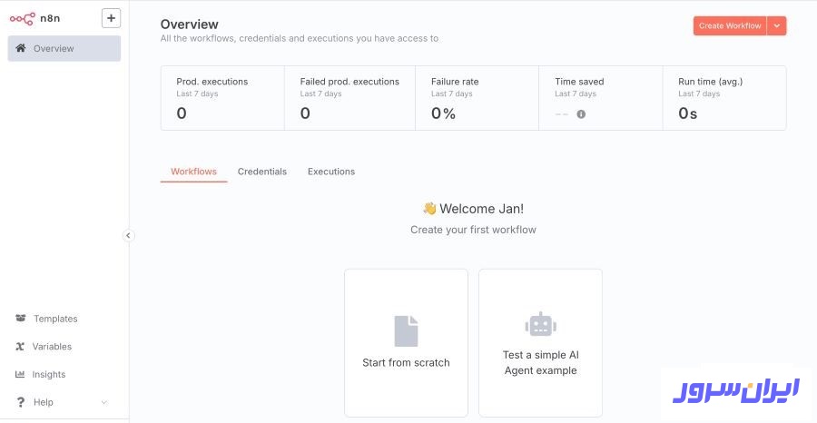 روش دوم، نصب n8n با استفاده از Coolify
