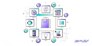 ایکون های اینترنت سبد خرید نامه 