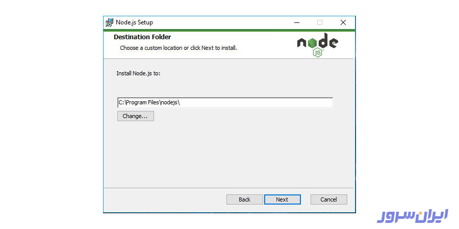 آموزش نصب Node.js در ویندوز
